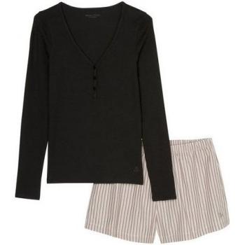 Marc O'Polo Damen Schlafanzug Mix & Match Baumwolle