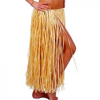 Falda de paja hawaiana 75 cm