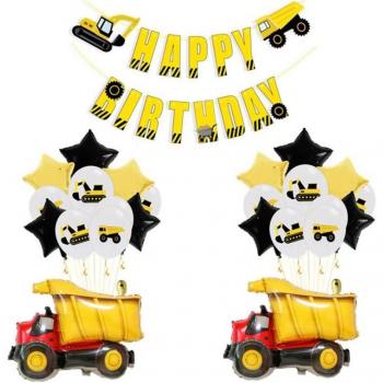 Engineering Vehicles Confetti Hat