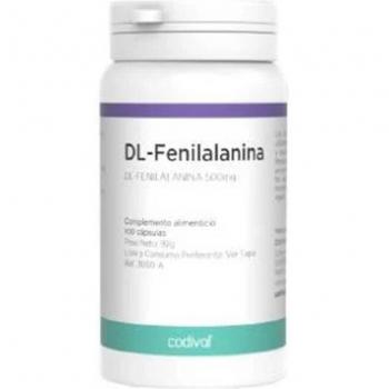 Codival Dl-Fenilalanina 500mg 100 cápsulas