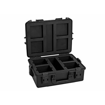 Roadinger Schutzhülle 4‑Akku für UP‑4 QCL Spot QuickDMX MK2 (Schwarz)