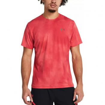 Camiseta Esportiva Under Armour Rush Vent Masculina Vermelha