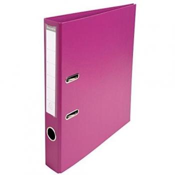 Classeur à levier A4 Fuchsia, dos en PVC 50 mm