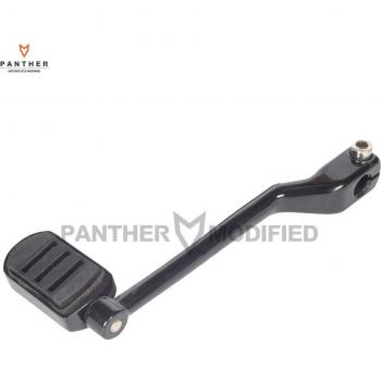 Talonnette de levier de changement de vitesse arrière gauche noire pour Harley Touring Softail FL Trike 1988-later
