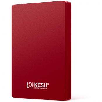 Hard Disk Esterno Portatile 120GB USB3.0 Rosso