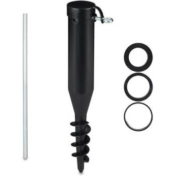 Portaombrellone Mare Punta 40‑52 mm Nero