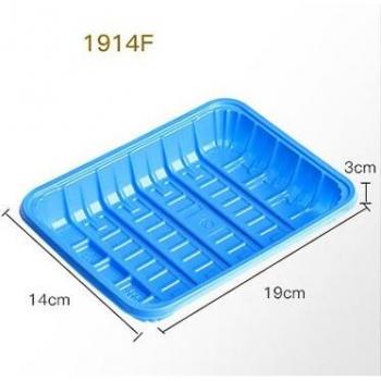 50pcs Blue Injection Mold Food Tray