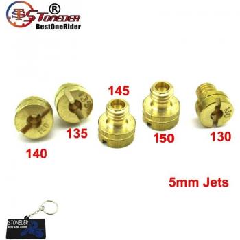 STONEDER Large Round Carb Main Jets for Mikuni Carburetor #145