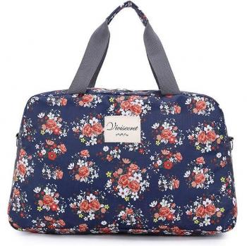 Waterproof Floral Travel Duffel for Women