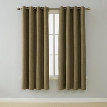 Taupe Thermal Curtain 55x70