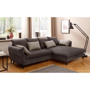 HOME AFFAIRE Ecksofa Tirano, braun, L-Form, vielseitig