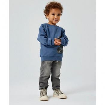 Grigio Nmmben Jeans in Felpa Medium