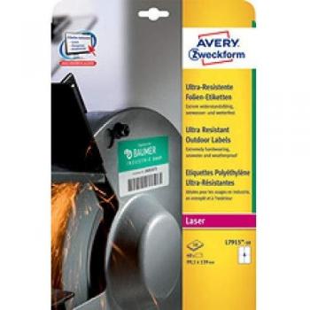 Avery Zweckform Outdoor Adhesive Film Labels