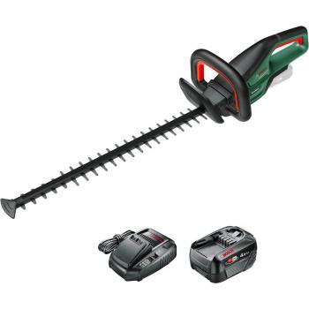 Bosch Universal Hedgecutter 18V-55 P4A Cordless Hedge Trimmer 550mm 1 x 4ah Li-ion Charger