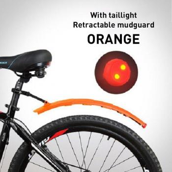 Bicycle Fender Set with LED Light for Front and Rear