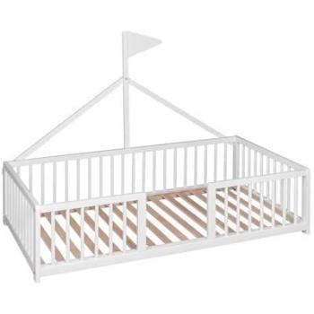 Tipi Infantil 140x70 Apache Wonderland – Montérsot con Madera de Haya Blanca