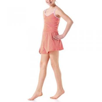 Pijama Infantil Naranja y Rosa SCHIESSER