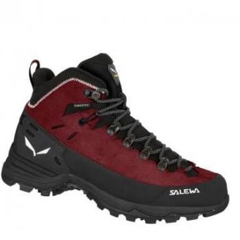 Bottes Waterproof Salewa Alp Mate Mid – Rouge Rubis Noir, Taille 41 (Femme)