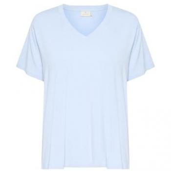 KAFFE Frida V‑Neck Shirt for Women