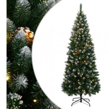 Faux sapin réaliste 210 cm, 300 LED – Vidaxl