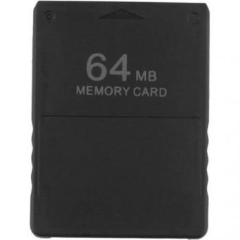 Carte de sauvegarde noire 64 Mo Sony PS2