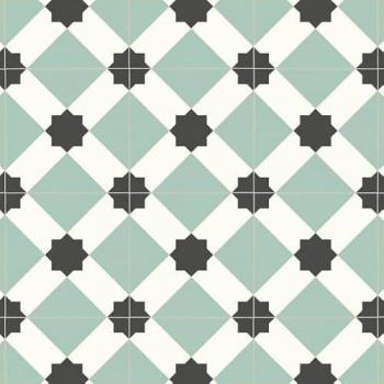 Azulejo de Vidrio Transparente Verde Agua 3x5m