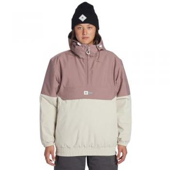 Giacca Anorak DC Shoes Nexus marrone bianco per donna