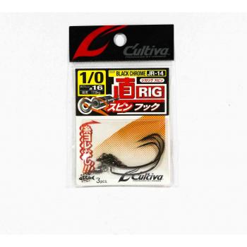 Owner JR-14 1/0 Worm Hook Jika Rig Spin