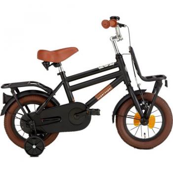 Jongensfiets Cooper 12″ Popal – 21,5 cm, Zwart