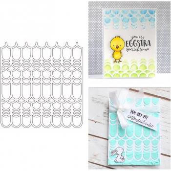 Geometry Circle Pattern Stencil for Scrapbooking