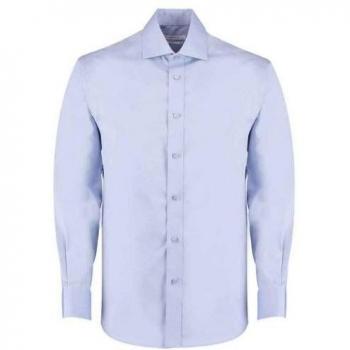 Camisa Kustom Oxford Ejecutivo Manga Larga Hombre 15in Azul Suave