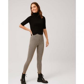 Pantalón jacquard pata de gallo de Ysabel Mora