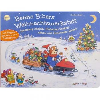 Arena, Libro bebè, Benno Biber – Benno Bibers Weihnachtswerkstatt – Spielzeug (Tedesco)