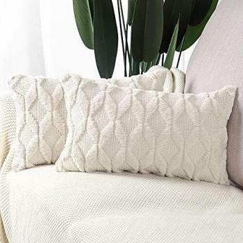 Premium Short‑Wool Cushion Covers