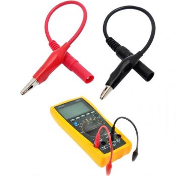 Conjunto de pinzas de cocodrilo eléctricas