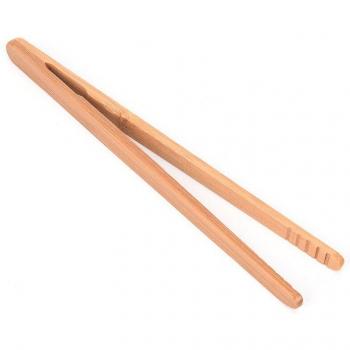 Holzfarbene Tee Clip Pinzette
