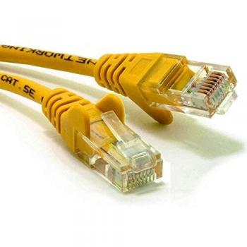 Yellow Ethernet RJ45 Cat5E-CCA UTP Patch Cable 5m