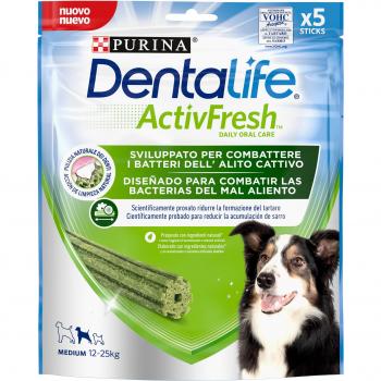 Dentalife ActiveFresh – Dentifrice Purina pour chiens (6×115 g)