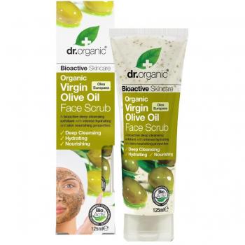 Scrub Viso Dr. Organic all'Olio d'Oliva Vergine 125 ml