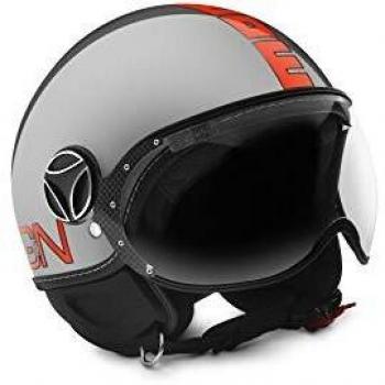 FGTR Evo Casque Jet Momodesign Gris Métal