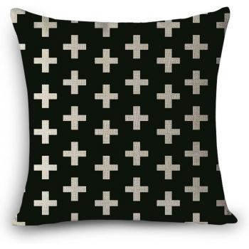 Fundas Cojines C1 – Coussin Carré Noir Blanc