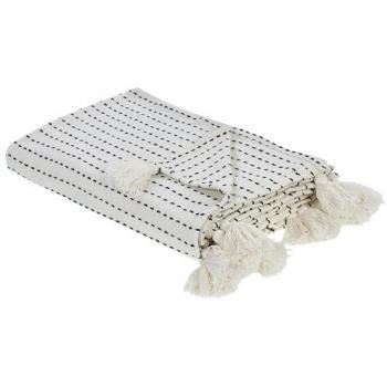 Tête de lit Modar 150x200, Blanc Cassé – Coton