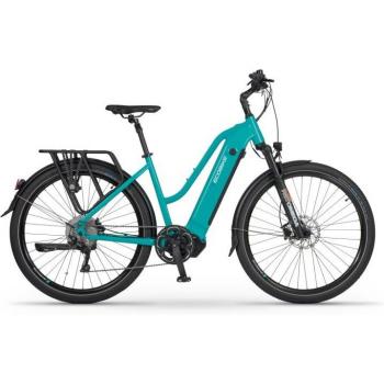 LX500 Verde 19 Palm Blue – Bici Eléctrica de Trekking