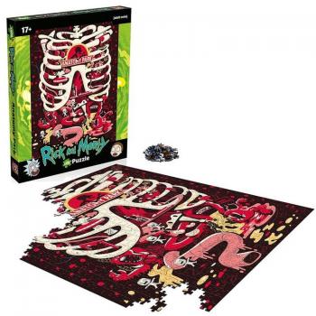 Rick & Morty 1000-teiliges Puzzle Anatomie Park