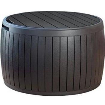 Keter Cassone da Esterno Marrone 67x67x43.5 cm