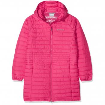 Veste Mi-longue Columbia Fille Powder Lite, Polyester, Rose (Cactus Pink)