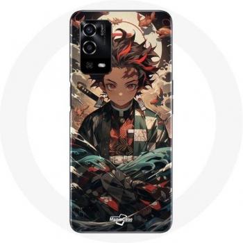 Anime Manga Tanjiro Case – Oppo A55 4G Defense Shield