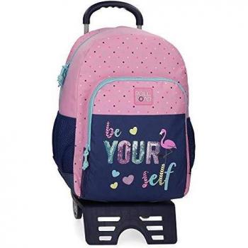 Mochila Roll Road Be yourself con carro escolar
