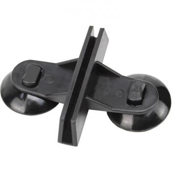 Black Plastic Aquarium Divider Clips
