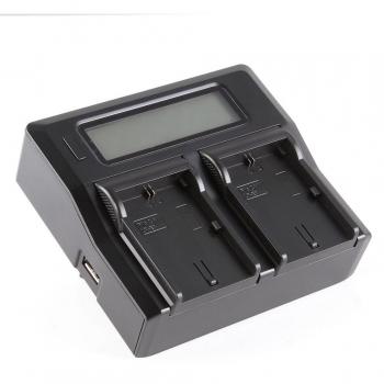 Dual Battery Charger for Canon 5D Mark II III